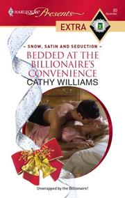 Front cover of Bedded at the Billionaire's Convenience by Cathy Williams