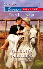 Cover of Mason's Marriage by Tina Leonard