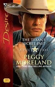 Front cover of The Texan's Secret Past by Peggy Moreland