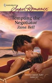 Front cover of Tempting the Negotiator by Zana Bell