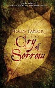 Front cover of Cry of Sorrow by Holly Taylor