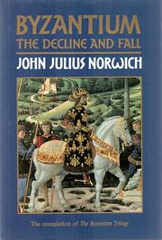 Cover of Byzantium by John Julius Norwich