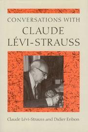 Front cover of Entretiens avec Claude Lévi-Strauss by Claude Lévi-Strauss