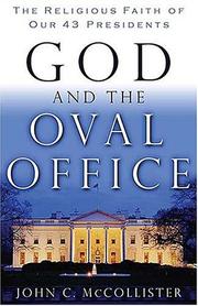 Cover of God and the Oval Office by John McCollister