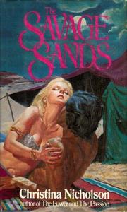 Front cover of The Savage Sands by Christina Nicholson