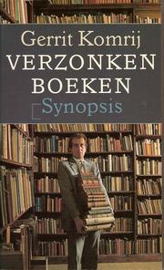 Front cover of Verzonken boeken by Gerrit Komrij