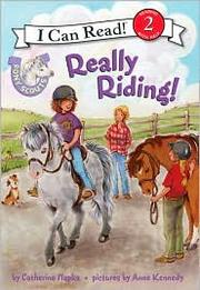 Front cover of Really Riding (Pony Scouts) (I Can Read! Level 2) by Cathy Hapka