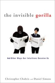 Cover of The Invisible Gorilla by Christopher Chabris