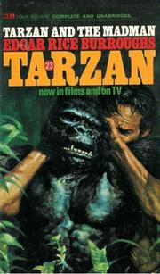 Front cover of Tarzan and the madman by Edgar Rice Burroughs
