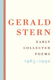Cover of Early Collected Poems by Gerald Stern