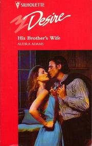 Front cover of His Brother'S Wife by Audra Adams