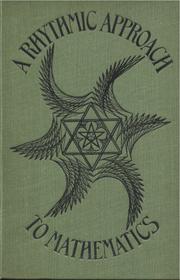 Cover of A rhythmic approach to mathematics by Edith L. Somervell
