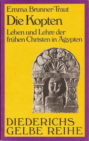 Cover of Die Kopten by Emma Brunner-Traut