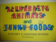 Front cover of Alphabatty animals and funny foods by Mimi Mazzarella