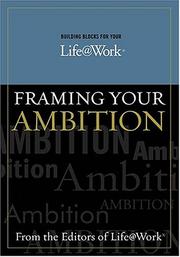 Cover of Framing your ambition by Thomas G. Addington
