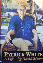 Cover of Patrick White by David Marr