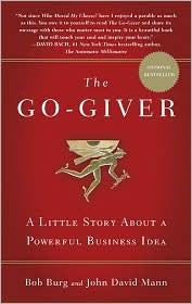 Cover of The go-giver by Bob Burg