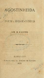 Front cover of Agostinheida by Nuno Alvares Pereira Pato Moniz