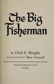 Front cover of The big fisherman by Lloyd C. Douglas
