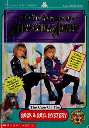 Front cover of The case of the rock & roll mystery by Lisa Eisenberg