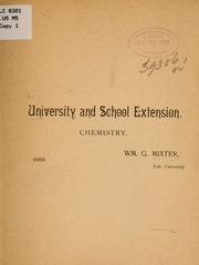 Cover of Chemistry by William Gilbert Mixter