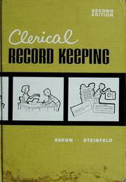 Front cover of Clerical record keeping. by Harold Baron
