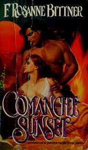 Cover of Comanche Sunset by Rosanne Bittner
