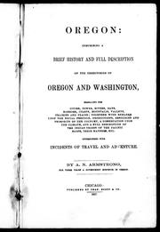 Cover of Oregon by A. N. Armstrong