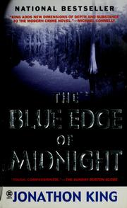 Front cover of The blue edge of midnight by Jonathon King