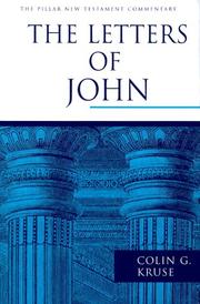 Front cover of The Letters of John (Pillar New Testament Commentary) by Colin G. Kruse