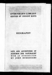 Front cover of Life and adventures of Audubon the naturalist by John James Audubon