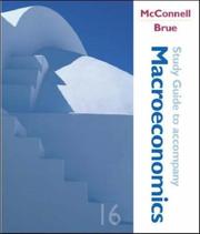 Cover of Macroeconomics, Study Guide by Campbell R. McConnell