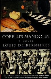 Cover of Captain Corelli's Mandolin by Louis de Bernières