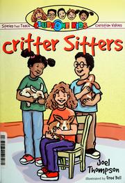 Front cover of Critter sitters & other stories that teach Christian values by Joel Thompson