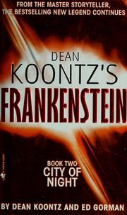 Front cover of Dean Koontz's Frankenstein by Dean Koontz