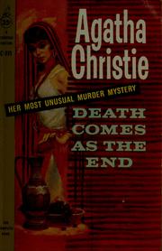 Front cover of Death Comes as the End by Agatha Christie
