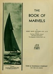 Cover of The book of marvels by Henry Smith Williams M.D. LL.D.