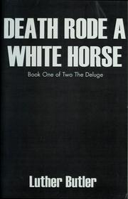 Front cover of Death rode a white horse by Luther Butler