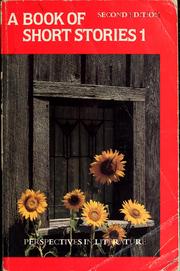 Cover of A book of short stories. by Harcourt Brace Jovanovich. Secondary English Editorial Staff