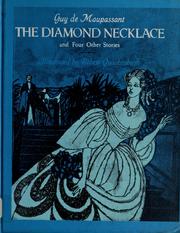 Front cover of The diamond necklace, and four other stories by Guy de Maupassant