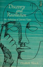 Front cover of Discovery and recollection by Elisabeth Heisch