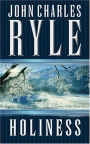 Cover of Holiness by J. C. Ryle