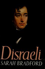 Front cover of Disraeli by Sarah Bradford
