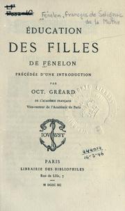 Cover of Education des filles by François de Salignac de La Mothe-Fénelon