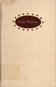 Cover of Edith Wharton by Blake Nevius