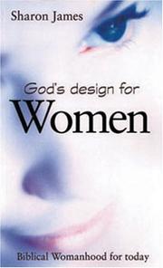 Front cover of God's Design for Women by Sharon James