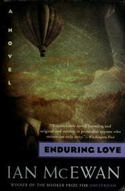Cover of Enduring Love by Ian McEwan