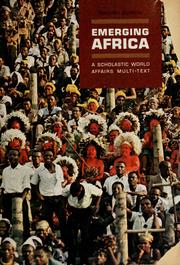 Cover of Emerging Africa by Charles Rhind Joy