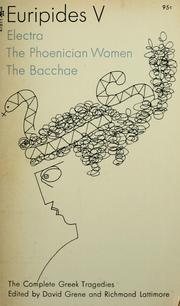 Cover of Euripides V. by Euripides