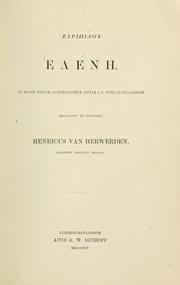 Front cover of The  Helen of Euripides by Euripides